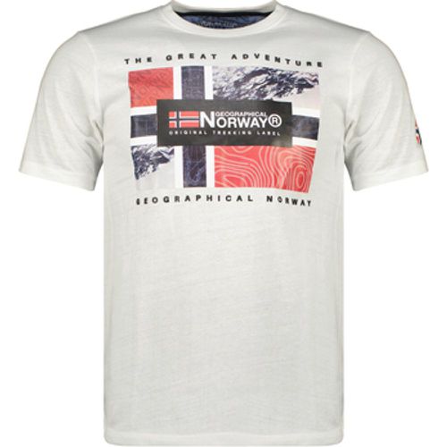 T-Shirt SW1240HGN-WHITE - geographical norway - Modalova