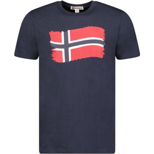 T-Shirt SX1078HGN-NAVY - geographical norway - Modalova