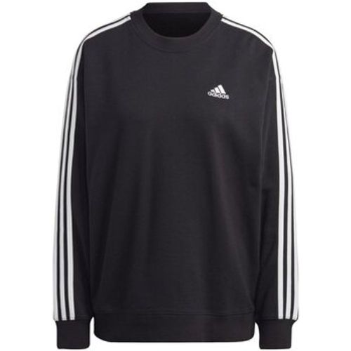 Sweatshirt Sport W 3S FT SWT,BLACK/WHITE IC8766 - Adidas - Modalova
