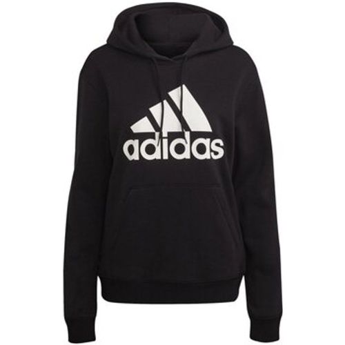 Sweatshirt Sport W BL FL R HD,BLACK/WHITE IB8813 - Adidas - Modalova