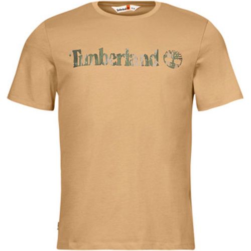 T-Shirt Camo Linear Logo Short Sleeve Tee - Timberland - Modalova
