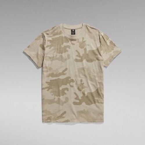 T-Shirts & Poloshirts D23720 C334 LIME CAMO-G154 ELEPHANT CAMO - G-Star Raw - Modalova