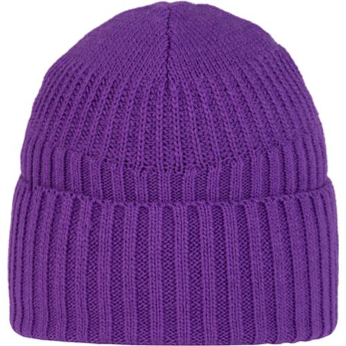 Mütze Knitted Fleece Hat Beanie - Buff - Modalova