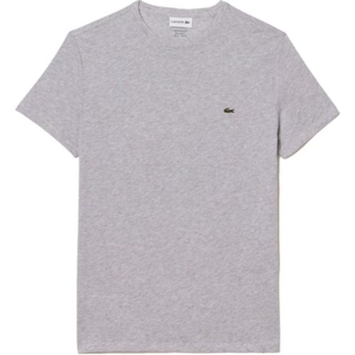 T-Shirts & Poloshirts Regular Fit T-Shirt - Gris Chine - Lacoste - Modalova