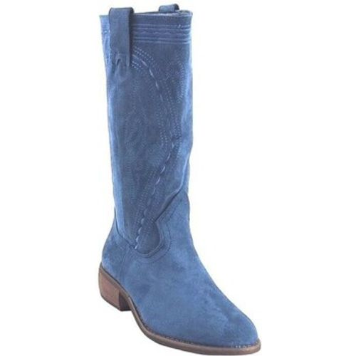 Schuhe a2462 blauer Damenstiefel - Bienve - Modalova