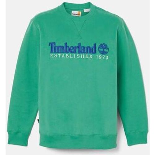 Sweatshirt TB0A65DD LS EST. 1973 CREW BB SWEATSHIRT-ED3 CELTIC GREEN - Timberland - Modalova