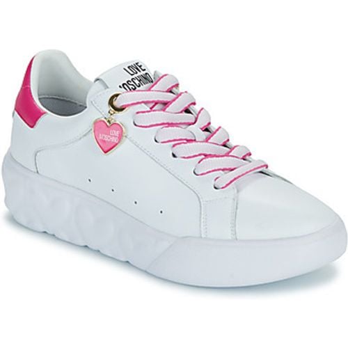 Sneaker FUXIA HEART+GOLD - Love Moschino - Modalova