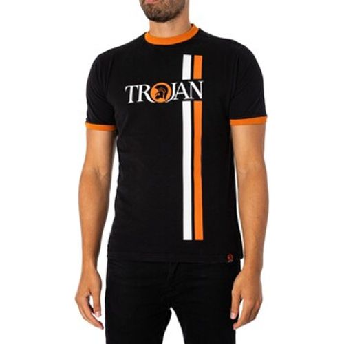 T-Shirt T-Shirt mit Doppelstreifen-Logo - Trojan - Modalova