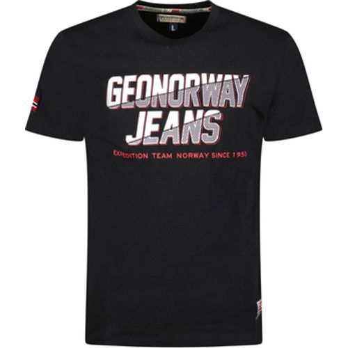T-Shirt SX1046HGNO-BLACK - Geo Norway - Modalova