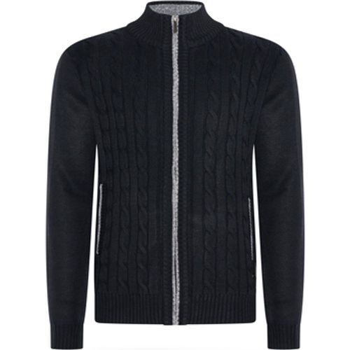 Sweatshirt Cable Cardigan Navy - Cappuccino Italia - Modalova