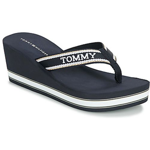 Zehentrenner HILFIGER WEDGE BEACH SANDAL - Tommy Hilfiger - Modalova