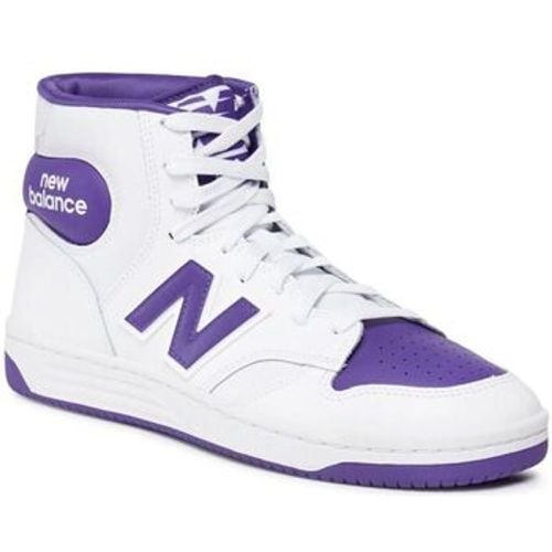 Sneaker BB480SCE-WHITE/PURPLE - New Balance - Modalova