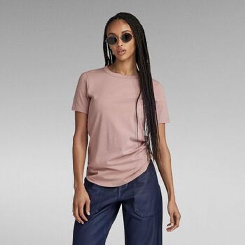 T-Shirts & Poloshirts D24216-4107 AUTOGRAPH SLIM TOP-8147 BERRY MIST - G-Star Raw - Modalova