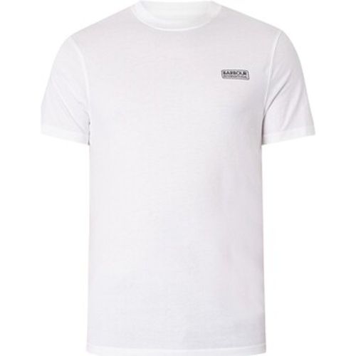 T-Shirt Schmales T-Shirt mit kleinem Logo - Barbour - Modalova