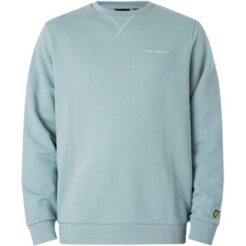 Sweatshirt Lässiges Sweatshirt mit Loopback-Stickerei - Lyle & Scott - Modalova