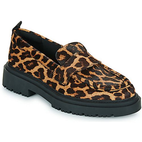 Damenschuhe LOAFER animal print SCHOOL marron - HOFF - Modalova