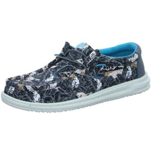 Herrenschuhe Schnuerschuhe Wally H2O Tropical Black Tropical HD40702-0HI - Hey Dude Shoes - Modalova