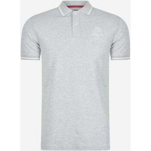 T-Shirts & Poloshirts Heritage logo polo - grey marl - Hackett - Modalova