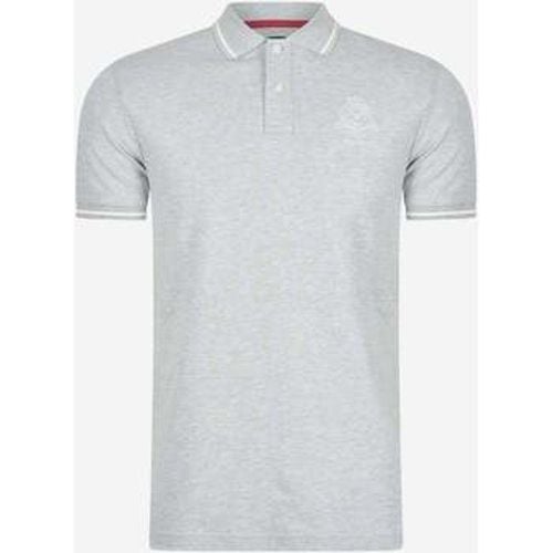 T-Shirts & Poloshirts Heritage logo polo - grey marl - Hackett - Modalova