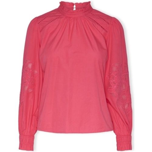 Blusen YAS Chelle Top L/S - Raspberry Sorbet - Y.A.S - Modalova