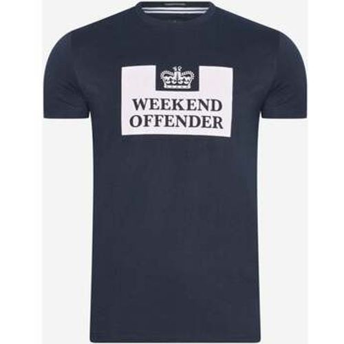 T-Shirts & Poloshirts Prison - navy - Weekend Offender - Modalova