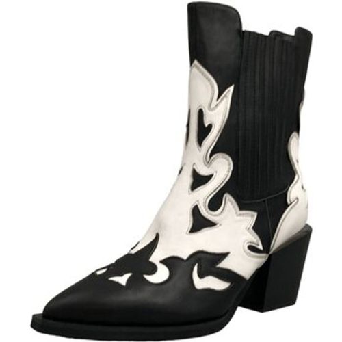 Stiefel Stiefeletten 332 CAMBI BLACK WHITE - Alma en Pena - Modalova