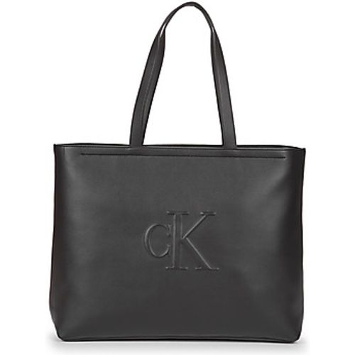 Shopper SCULPTED SLIM TOTE34 DEBOSS - Calvin Klein Jeans - Modalova