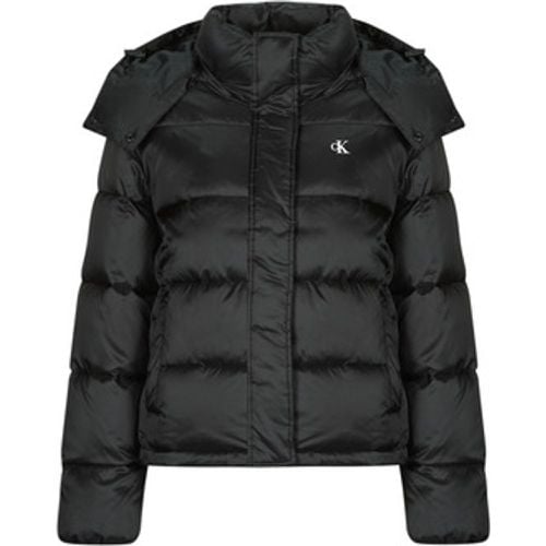 Daunenjacken SHINY MONOLOGO ND SHORT PUFFER - Calvin Klein Jeans - Modalova