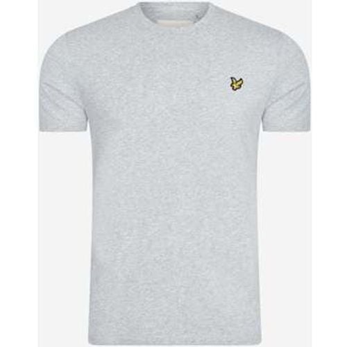 T-Shirts & Poloshirts Schlichtes T-Shirt - hellgrau meliert - Lyle & Scott - Modalova