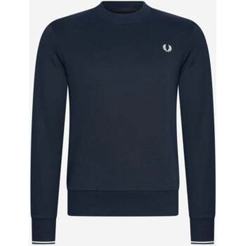 Pullover Sweatshirt mit Rundhalsausschnitt - marineblau - Fred Perry - Modalova