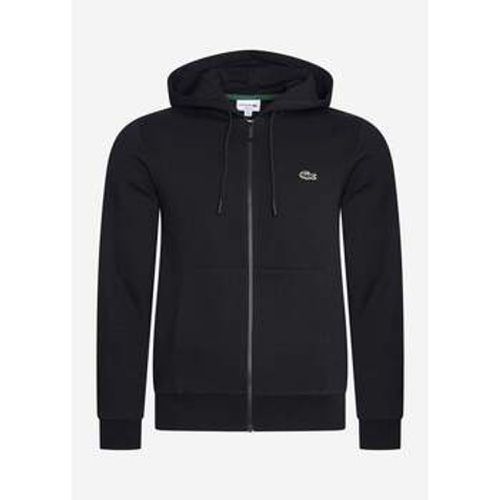 Strickjacken Zip through hoodie - black - Lacoste - Modalova