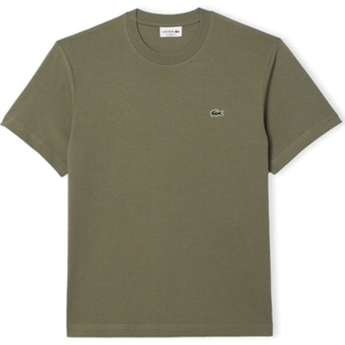 T-Shirts & Poloshirts Classic Fit T-Shirt - Vert Kaki - Lacoste - Modalova