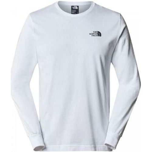 T-Shirts & Poloshirts NF0A87N8 M L/S TEE-FN4 WHITE - The North Face - Modalova