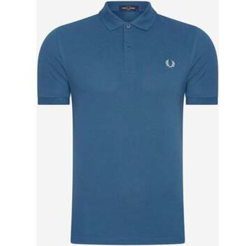 T-Shirts & Poloshirts Plain shirt - mdnghtbl lghice - Fred Perry - Modalova