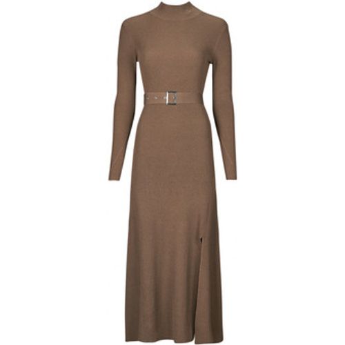 Maxikleider LSLV BUCKLE BELT KNIT DRESS - Karl Lagerfeld - Modalova