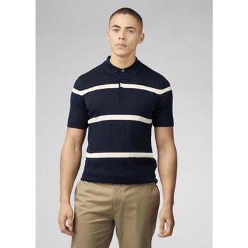 T-Shirts & Poloshirts Argyle stripe polo - dark navy - Ben Sherman - Modalova