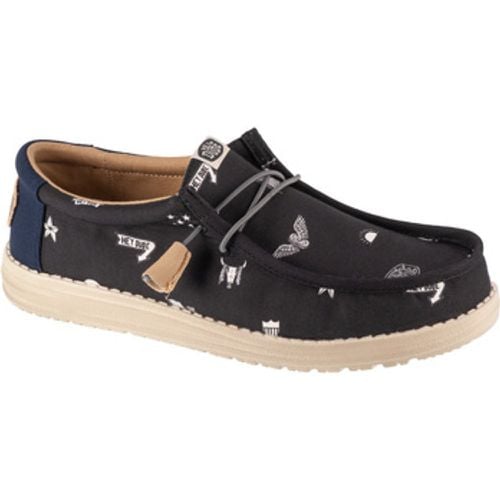 Sneaker Wally Stars N Skulls Print - HEYDUDE - Modalova