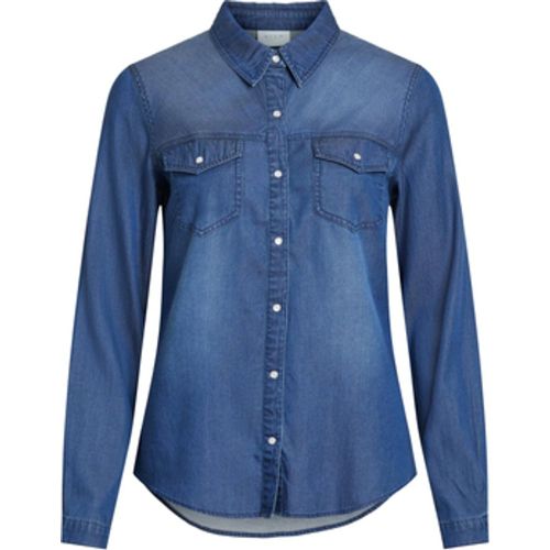 Blusen VIBISTA DENIM-HEMD 14033008 - Vila - Modalova