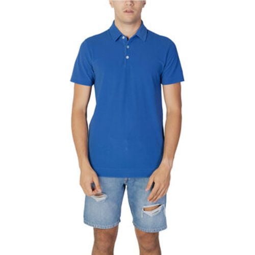 Poloshirt BALDO SPONGE TECK TINTA UNITA PLS01049U - Suns - Modalova