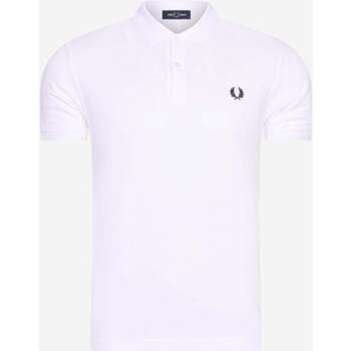 T-Shirts & Poloshirts Schlichtes Poloshirt von – weiß - Fred Perry - Modalova