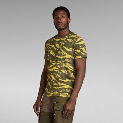 T-Shirts & Poloshirts D24421-C334 TIGER CAMO-G394 LEMON TIGER - G-Star Raw - Modalova