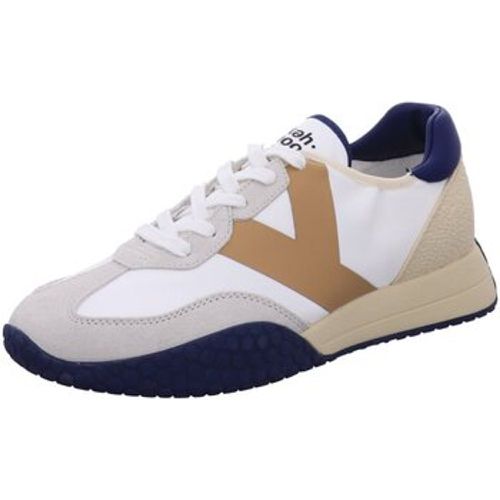 Halbschuhe Schnuerschuhe KM9313-white-beige-navy - Kèh-Noo - Modalova