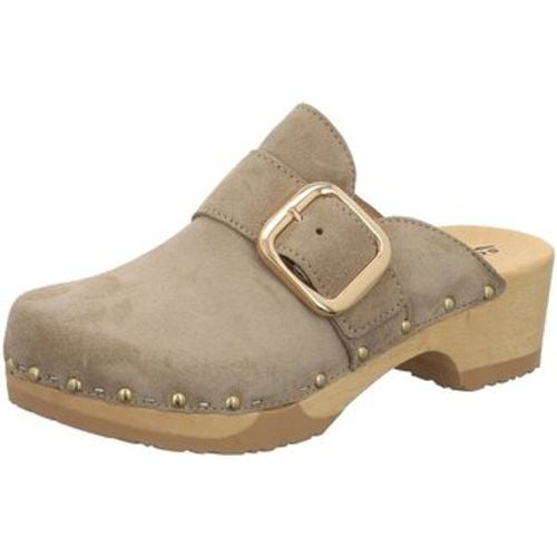 Clogs Pantoletten Tessa Kaschmir taupe S3633-02 - Softclox - Modalova