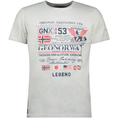 T-Shirt SW1562HGNO-LIGHT GREY - Geo Norway - Modalova