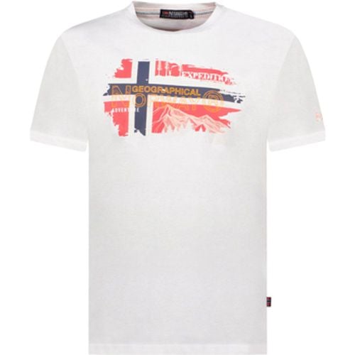 T-Shirt SY1366HGN-White - geographical norway - Modalova