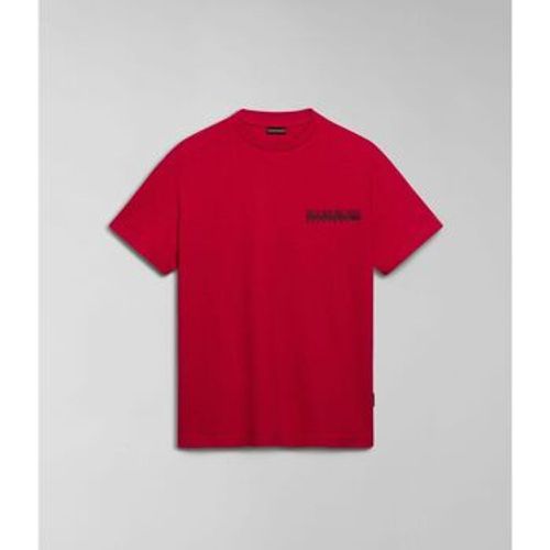 T-Shirts & Poloshirts S-MARTRE NP0A4HQB-R251 RED BARBERRY - Napapijri - Modalova