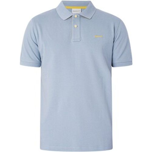 Poloshirt Regular-Kontrast-Piqué-Rugger-Poloshirt - Gant - Modalova