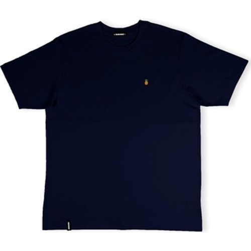 T-Shirts & Poloshirts Fine Apple T-Shirt - Navy - Organic Monkey - Modalova