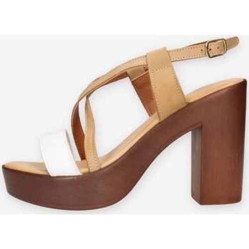 Sandalen 048-CRUST-BIANCO-TAUPE - Talea - Modalova