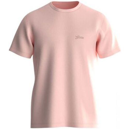 T-Shirts & Poloshirts M4GI70 KC9X0 BASIC PIMA-A61D SUNWASH PINK - Guess - Modalova